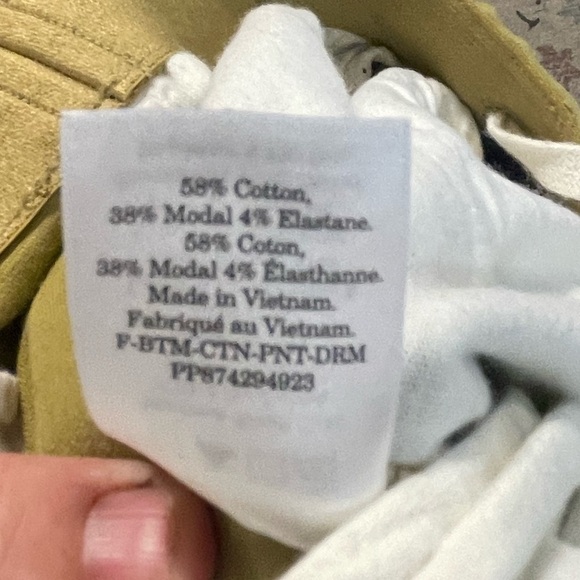 Everlane Women’s Olive Green Pointe Dream Trousers with inside drawstring- Small - Picture 4 of 6